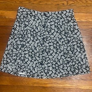 Loft elastic waistband skirt